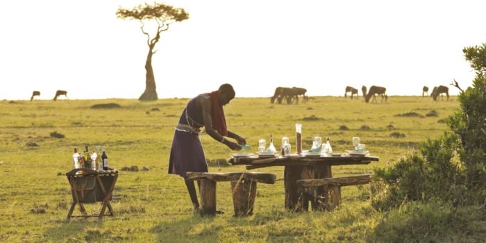Saruni Wild Al fresco among the wildlife Saruni Masai Mara Kenya